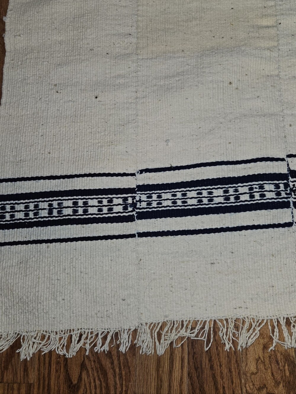 Authentic Vintage West African Fulani Woven Khasa Blanket - Picture 2 of 3